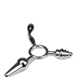 LOVE AND VIBES Triple Plug Anal Wheel -Sextoys boutique triple plug anal wheel 7