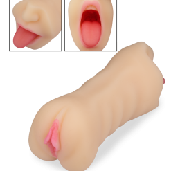 LOVE AND VIBES Vaginette Réaliste Bouche Et Vagin Christy