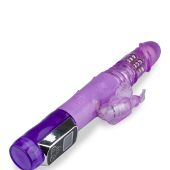LOVE AND VIBES Vibro Rabbit Butterfly Va-et-vient Rotatif LCD -Sextoys boutique vibro rabbit butterfly va et vient rotatif lcd 8