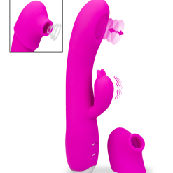 LOVE AND VIBES Vibro Rabbit Point G Stimulateur Clito -Sextoys boutique vibro rabbit point g stimulateur clito 13