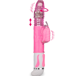 LOVE AND VIBES Vibro Rabbit Rotatif Va-et-vient 12 Vitesses