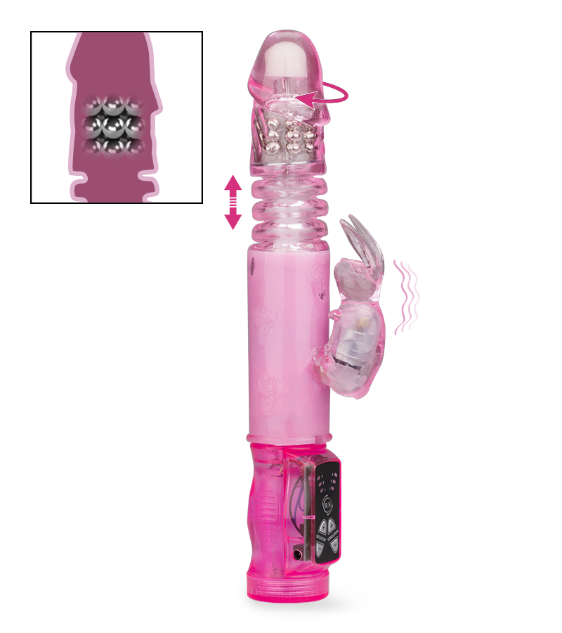 LOVE AND VIBES Vibro Rabbit USB Crazy Up-and-down 1 LOVE AND VIBES Vibro Rabbit USB Crazy Up-and-down