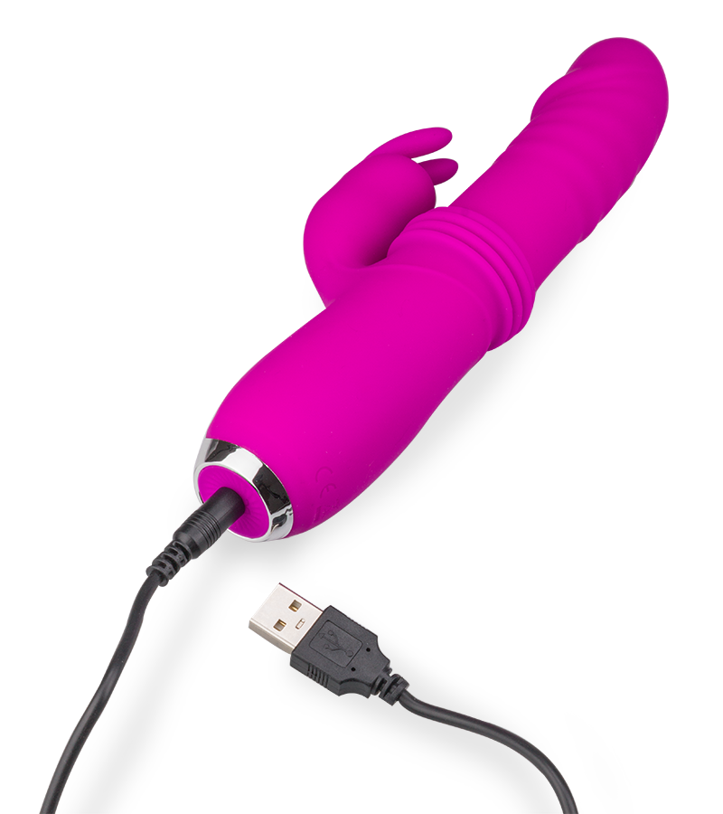 LOVE AND VIBES Vibro Rabbit Va-et-vient USB 12 Vitesses 14 LOVE AND VIBES Vibro Rabbit Va-et-vient USB 12 Vitesses – Image 14
