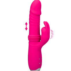 LOVE AND VIBES Vibro Rabbit Va-et-vient USB 12 Vitesses