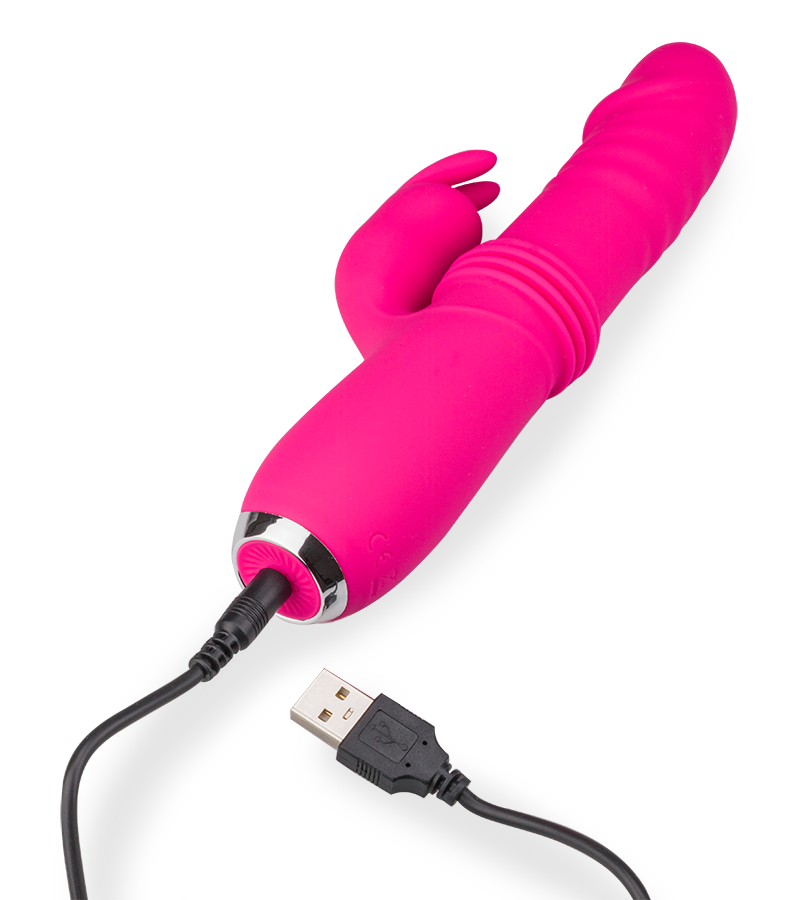 LOVE AND VIBES Vibro Rabbit Va-et-vient USB 12 Vitesses 7 LOVE AND VIBES Vibro Rabbit Va-et-vient USB 12 Vitesses – Image 7
