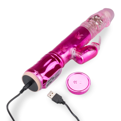 LOVE AND VIBES Vibro Rabbit XXL Deluxe USB Va-et-vient 15 LOVE AND VIBES Vibro Rabbit XXL Deluxe USB Va-et-vient -Sextoys boutique vibro rabbit xxl deluxe usb va et vient 10