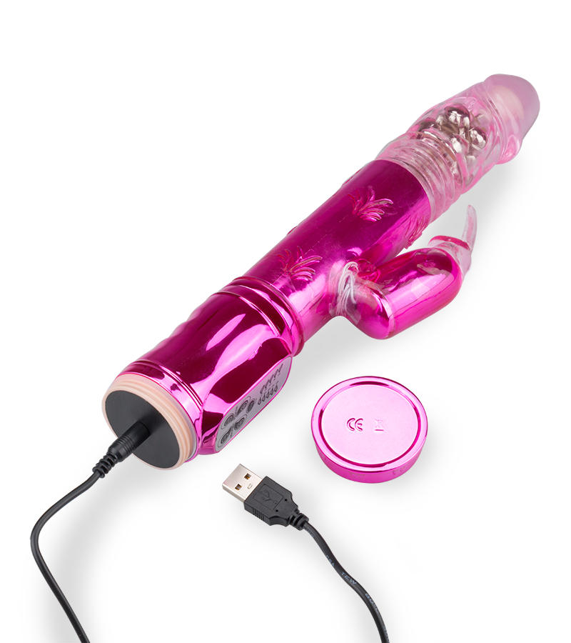 LOVE AND VIBES Vibro Rabbit XXL Deluxe USB Va-et-vient 8 LOVE AND VIBES Vibro Rabbit XXL Deluxe USB Va-et-vient – Image 8