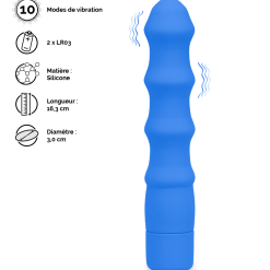 LOVE AND VIBES Vibromasseur 10 Modes Groovy -Sextoys boutique vibromasseur 10 modes groovy 12