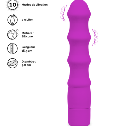 LOVE AND VIBES Vibromasseur 10 Modes Groovy -Sextoys boutique vibromasseur 10 modes groovy 8