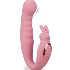 LOVE AND VIBES Vibromasseur Courbé Point G Sweet Bunny