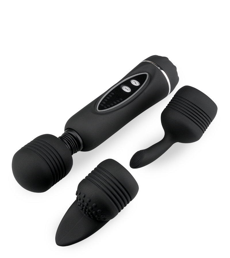 LOVE AND VIBES Vibromasseur Fantasy Wand 3 Embouts 8 LOVE AND VIBES Vibromasseur Fantasy Wand 3 Embouts – Image 8