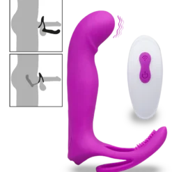 LOVE AND VIBES Vibromasseur Multifonctions Avec Anneau Cockring Poly