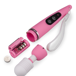 LOVE AND VIBES Vibromasseur Power Fantasy Wand 3 Embouts -Sextoys boutique vibromasseur power fantasy wand 3 embouts 10