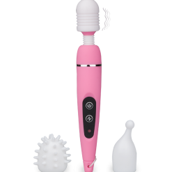 LOVE AND VIBES Vibromasseur Power Fantasy Wand 3 Embouts