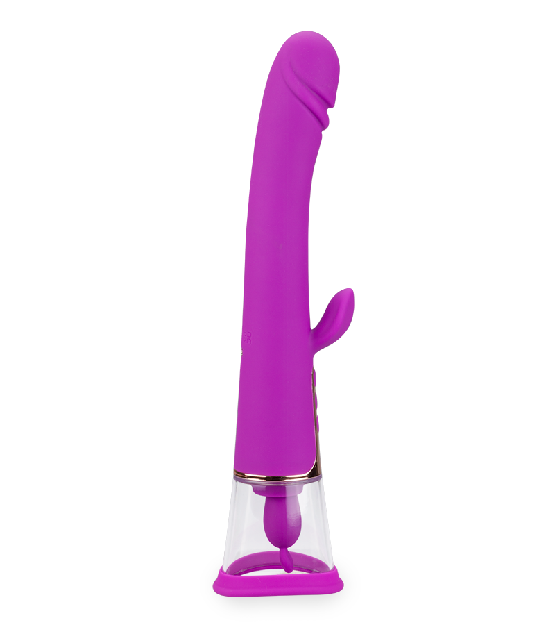 LOVE AND VIBES Vibromasseur Rabbit Avec Pompe à Vagin Fine 4 LOVE AND VIBES Vibromasseur Rabbit Avec Pompe à Vagin Fine – Image 4