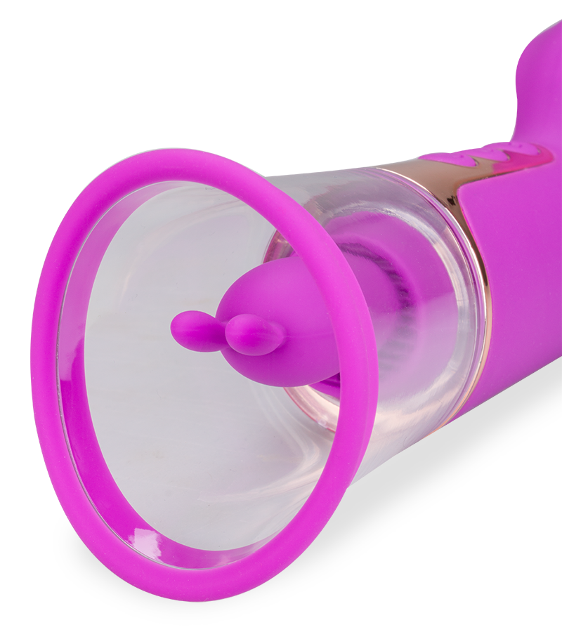 LOVE AND VIBES Vibromasseur Rabbit Avec Pompe à Vagin Fine 6 LOVE AND VIBES Vibromasseur Rabbit Avec Pompe à Vagin Fine – Image 6