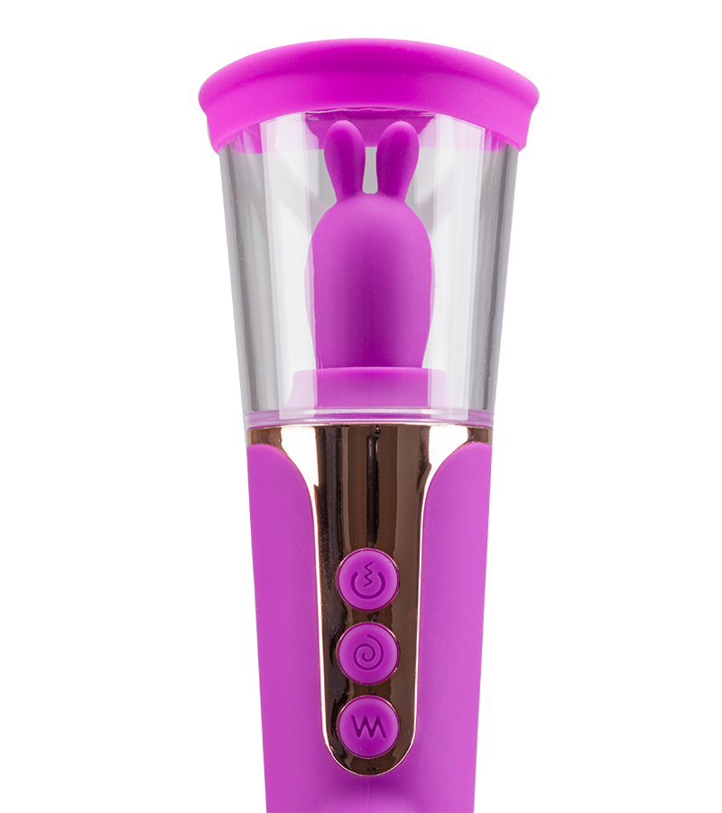 LOVE AND VIBES Vibromasseur Rabbit Avec Pompe à Vagin Fine 7 LOVE AND VIBES Vibromasseur Rabbit Avec Pompe à Vagin Fine – Image 7