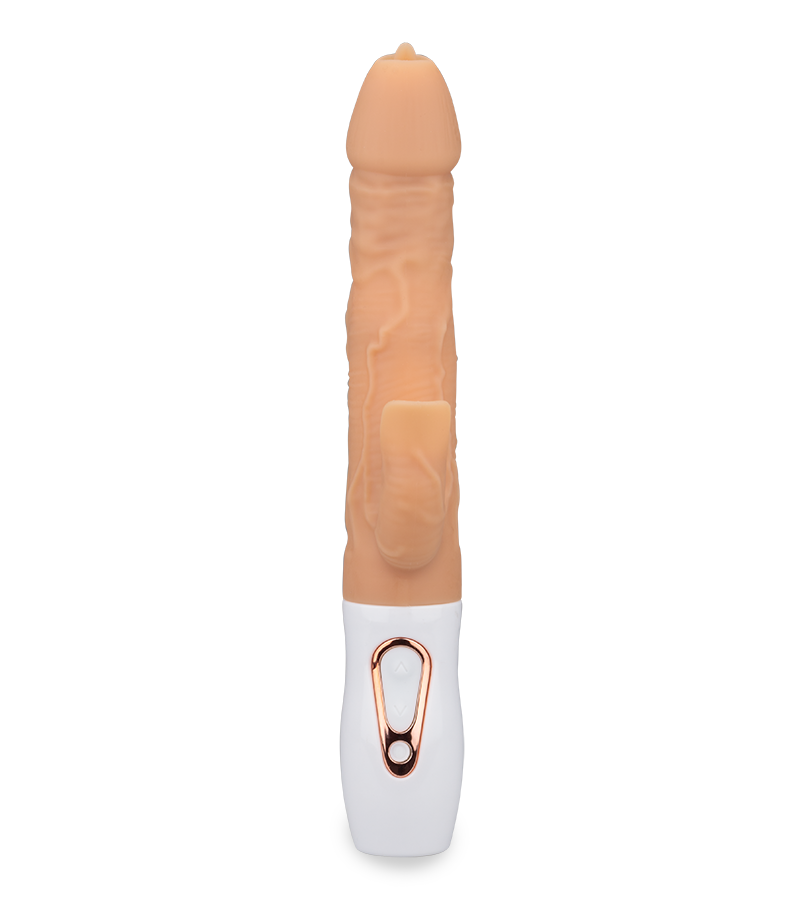 LOVE AND VIBES Vibromasseur Rabbit Chauffant 7 Modes Satisfaction 2 LOVE AND VIBES Vibromasseur Rabbit Chauffant 7 Modes Satisfaction – Image 2