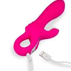 LOVE AND VIBES Vibromasseur Rabbit Confort Et Plaisir Romance -Sextoys boutique vibromasseur rabbit confort et plaisir romance 9