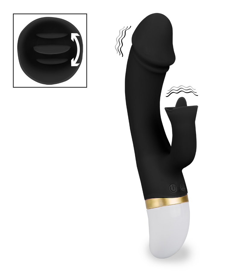 LOVE AND VIBES Vibromasseur Rabbit Flapa 1 LOVE AND VIBES Vibromasseur Rabbit Flapa