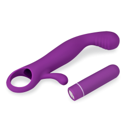 LOVE AND VIBES Vibromasseur Rabbit Point G Orifinger -Sextoys boutique vibromasseur rabbit point g orifinger 8