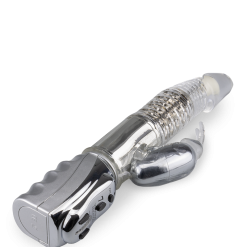 LOVE AND VIBES Vibromasseur Rabbit Rotatif Silver Pleasure -Sextoys boutique vibromasseur rabbit rotatif silver pleasure 8