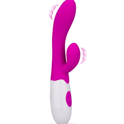 LOVE AND VIBES Vibromasseur Rabbit Silicone 30 Vitesses