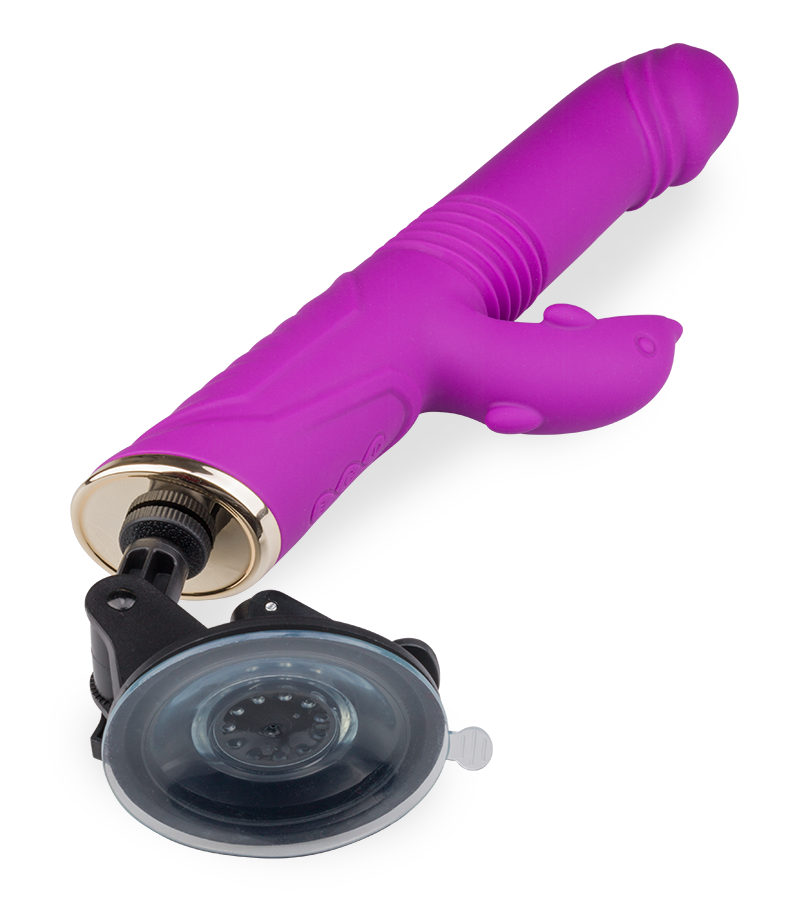 LOVE AND VIBES Vibromasseur Rabbit Va-et-vient Avec Ventouse Flip 6 LOVE AND VIBES Vibromasseur Rabbit Va-et-vient Avec Ventouse Flip – Image 6