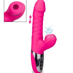 LOVE AND VIBES Vibromasseur Rabbit Va-et-vient Et Sans Contact Amor -Sextoys boutique vibromasseur rabbit va et vient et sans contact amor 10