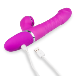 LOVE AND VIBES Vibromasseur Rabbit Va-et-vient Et Sans Contact Amor -Sextoys boutique vibromasseur rabbit va et vient et sans contact amor 9