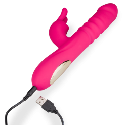 LOVE AND VIBES Vibromasseur Rabbit Va-et-vient Et Vibrations Love Zone -Sextoys boutique vibromasseur rabbit va et vient et vibrations love zone 9