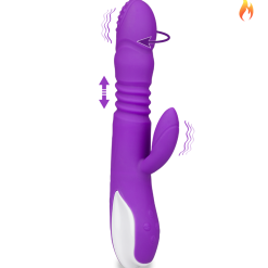 LOVE AND VIBES Vibromasseur Rabbit Va-et-vient Rotatif Et Chauffant Hermann