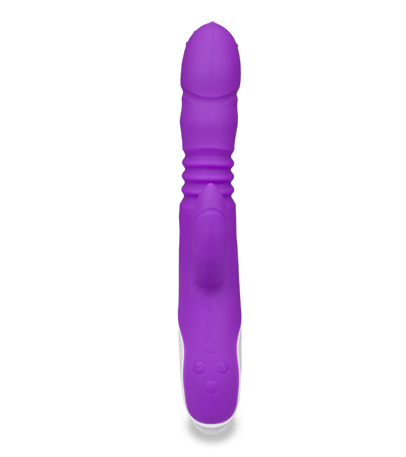 LOVE AND VIBES Vibromasseur Rabbit Va-et-vient Rotatif Et Chauffant Hermann 2 LOVE AND VIBES Vibromasseur Rabbit Va-et-vient Rotatif Et Chauffant Hermann – Image 2