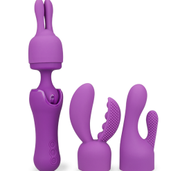 LOVE AND VIBES Vibromasseur Wand 10 Vitesses 3 Embouts -Sextoys boutique vibromasseur wand 10 vitesses 3 embouts 5