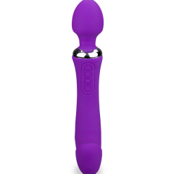 LOVE AND VIBES Vibromasseur Wand 2-en-1 Chauffant Treat -Sextoys boutique vibromasseur wand 2 en 1 chauffant treat 5