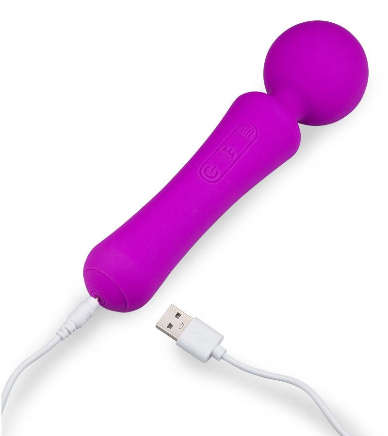 LOVE AND VIBES Vibromasseur Wand 20 Modes Et 7 Vitesses 6 LOVE AND VIBES Vibromasseur Wand 20 Modes Et 7 Vitesses – Image 6